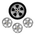 Jogo 4 Calotas Chevrolet Onix 2023 2024 aro 14 Com emblema - Loja Caloteiros Calotas