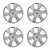 Imagem do JOGO CALOTA COM EMBLEMA CHEVROLET MONTANA 2011/2020 ARO 15 PRATA - CL10271PN GFM