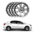 JOGO CALOTA COM EMBLEMA RENAULT LOGAN/ SANDERO 2014 / 2020 ARO 15 PRATA - CL10246PN GFM na internet