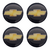 Kit Calota Prata Corsa Celta Classic Onix Aro 13 Com Emblema - loja online