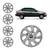 Kit Calota Prata Corsa Celta Classic Onix Aro 13 Com Emblema - comprar online