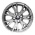 JOGO CALOTA COM EMBLEMA RENAULT LOGAN/ SANDERO 2014 / 2020 ARO 15 PRATA - CL10246PN GFM
