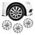 JOGO CALOTA COM EMBLEMA POLO 2011/17 ARO 15 PRATA - CL10206PN GFM