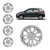 Jogo 4 Calota HB20 Hatch e Hb20s Sedan 2016 2017 2018 2019 2020 ARO 14 + Emblema Hyundai Resinado na internet