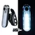 Luz traseira da cauda da bicicleta usb recarregável vermelho ultra brilhante lu - ROCKBIKERIO