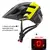 Rockbros capacete da bicicleta led luz recarregável ciclismo capacete de montan - comprar online