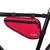 Bolsa triangular para bicicleta, bolsa para quadro frontal de bicicleta