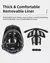 Rockbros capacete da bicicleta led luz recarregável ciclismo capacete de montan - ROCKBIKERIO