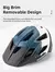 Rockbros capacete da bicicleta led luz recarregável ciclismo capacete de montan - loja online