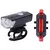 Kit Farol e Sinalizador LED para Ciclismo Recarregável - comprar online