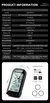 Rockbros computador de bicicleta gps 5.0 ant bluetooth à prova dwireless água na internet
