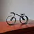 Acrílico Minimal Bicicleta Escultura, Minimal Bicicleta Ornamento, Mesa De Escr