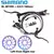 Imagem do Shimano mt200 freio bl br mtb freio a disco hidráulico