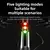 ROCKBROS-Bicicleta Sem Fio Luz Traseira, Auto Start e Stop, Detecção do Freio, - ROCKBIKERIO