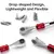 ROCKBROS Bicycle Repair Tool Kit Kit de Reparação de Motocicleta Portátil 72 - ROCKBIKERIO