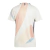 Camisa Seleção Espanha Eurocopa II 25/26 - Torcedor Adidas Feminina - Branca com detalhes em rosa e azul - comprar online