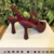 SCARPIN SLINGBACK BORDO COM CRISTAIS JORGE BISCHOFF - Loja Rosana Alves