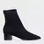 BOTA MEIA SALTO BLOCO COMUM KNIT PRETO CARRANO