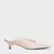 MULE SALTO FINO ICONIC COURO OFF WHITE LAIT CARRANO