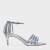 SANDÁLIA STRAPS PRATA SALTO 06 FINO BICO FOLHA CARRANO - loja online