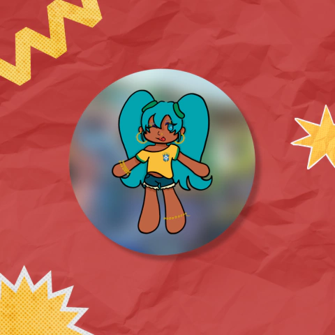 Botton Hatsune Miku (5,8 cm)