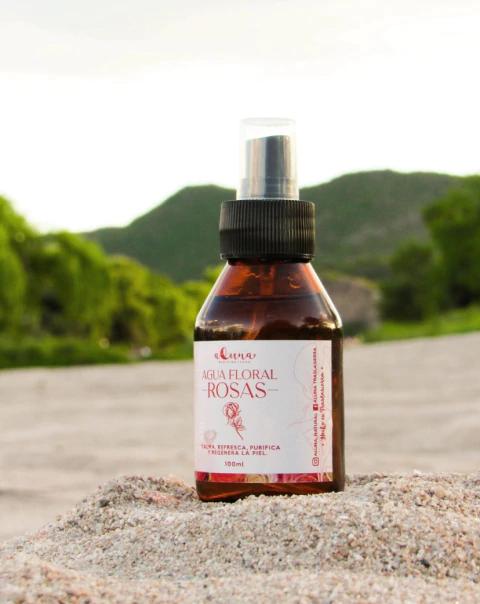 Agua Floral de Rosas – ALUNA (100cc)