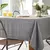 Mantel tusor 1,3 x 2 m. Color gris