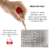 Marcador + 2x Carteira Cripto (cold Wallet) | Bitcoin | Inox | BIP 39 | 1248 - loja online