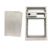 Gabarito 6mm + 2x Carteira Cripto | Bitcoin | Inox