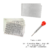 Marcador + 2x Carteira Cripto (cold Wallet) | Bitcoin | Inox | BIP 39 | 1248 - Cripto Shield