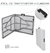 Mesa Tablon Plegable Jardin Exterior Portatil Portafolio 152 - comprar en línea