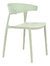4 Sillas Comedor Apilables Plástico Interior Exterior Eke Color De La Estructura De La Silla Verde Claro Color Del Asiento Verde Claro - comprar en línea