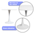Mesa Redonda Comedor Antecomedor 80 Cm Moderna Minimalista - comprar en línea