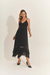 VESTIDO PRETO BOHO CHIC - COINAGE