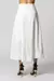 SAIA MIDI COM PONTEIRAS OFF WHITE - TRIMIX - SARAH LOPES BOUTIQUE