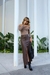 BLUSA MAFE MARROM ARGILA - loja online