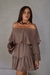 Imagem do VESTIDO OMBRO A OMBRO MARROM ARGILA