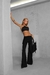 CALÇA SUEDE COM FRANJAS PRETA - loja online