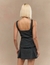 Imagem do VESTIDO ALFAIATARIA RISCA DE GIZ CINZA