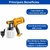 Pistola De Pintura Ingco 450W 110V - USPG3508-9 na internet