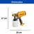 Pistola De Pintura Ingco 450W 110V - USPG3508-9 - comprar online