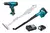 Combo Parafusadeira e Furadeira / Aspirador de pó e soprador a bateria 12v MAKITA - CLX248+HP333