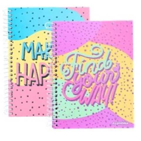 Cuaderno T/E 16x21 tapa Dura Asamblea x96h