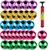 Kit 60 Bolas Vinil Colorida - comprar online