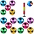 Kit 30 Bolas Vinil Colorida - comprar online