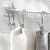 Prendedor De Roupas Multi-uso Com Gancho Inox 6 Un - MIT OFERTAS