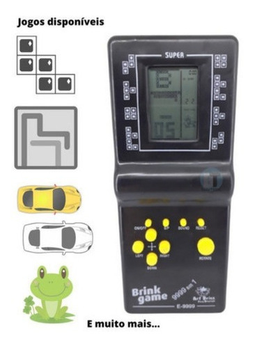 Jogo Tetris Brink Game Corrida Sapo 9999 In 1