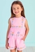 Conjunto Infantil Mon Sucré Rosa Floral - comprar online