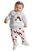 Conjunto de Moletom baby pinguim