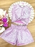 Conjunto Cinti Rosa metalizado
